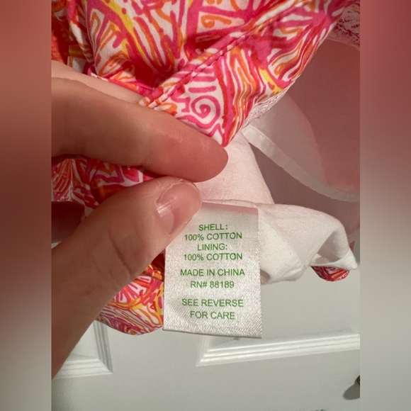 Lilly Pulitzer Strapless Dress in Ten Speed - Picture 5 of 5